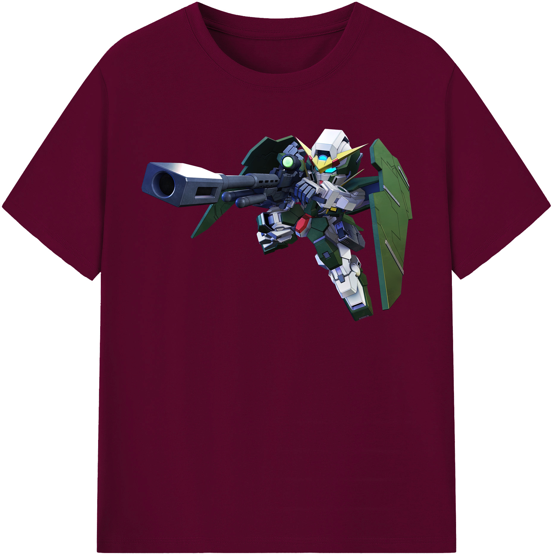 （画像用） 機動戦士ガンダム Mobile Suit Gundam レディースカジュアルプリントTシャツ（綿100％）